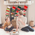 2021 Новые вязаные рождественские носки рождественские подарочные носки 4 вида детских праздничных подарочных пакетов